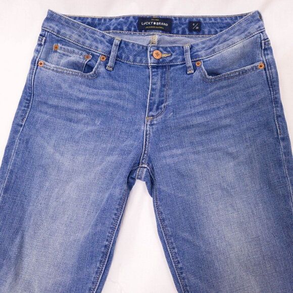 Lucky Brand Blue Jeans Lolita Skinny 6/28 - Picture 2 of 6